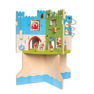 Title: Manhattan Toy Storybook Castle Wooden Toddler Activity Center