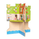 Alternative view 2 of Manhattan Toy Storybook Castle Wooden Toddler Activity Center