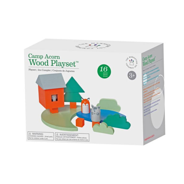 Manhattan Toy Camp Acorn Wood Playset