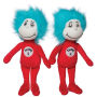 Dr. Seuss Thing 1 and Thing 2 Plush (2 pcs 1 ea)