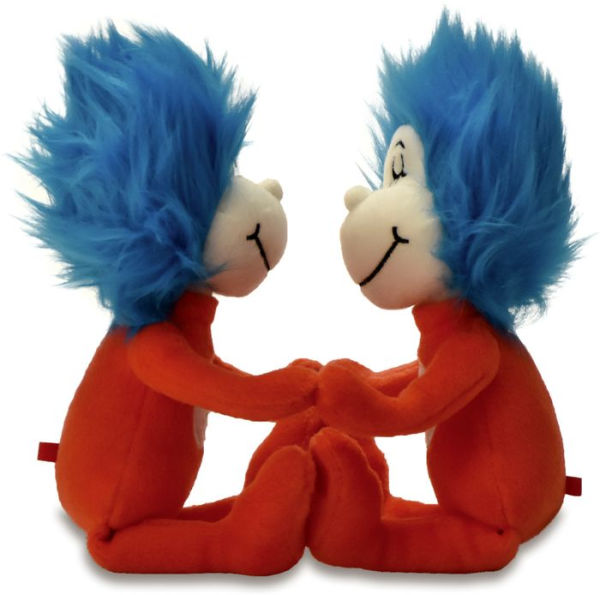 Dr. Seuss Thing 1 and Thing 2 Plush (2 pcs 1 ea)