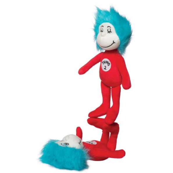 Dr. Seuss Thing 1 and Thing 2 Plush (2 pcs 1 ea)