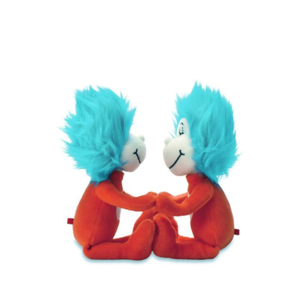 Dr. Seuss Thing 1 and Thing 2 Plush (2 pcs 1 ea)