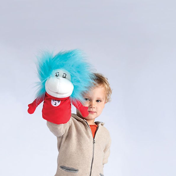 Dr, Seuss Thing 1 & Thing 2 Hand Puppet