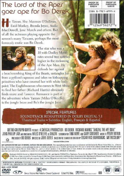 Tarzan, The Ape Man