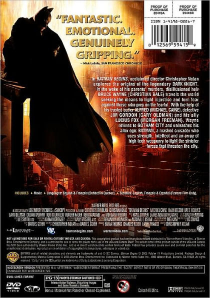 Batman Begins [WS]