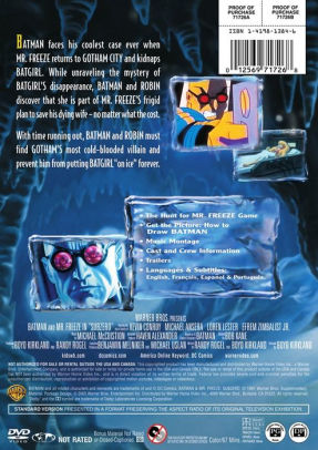 Batman Mr Freeze Subzero By Boyd Kirkland Boyd Kirkland Kevin Conroy Michael Ansara Loren Lester Dvd Barnes Noble