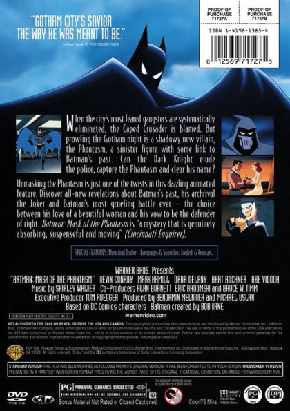 Batman: Mask of the Phantasm