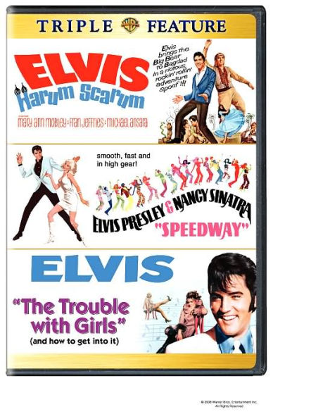 Elvis Triple Feature: Harum Scarum/Speedway/The Trouble With Girls [2 Discs]