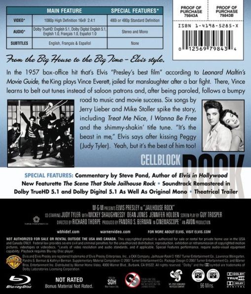 Jailhouse Rock [Blu-ray]