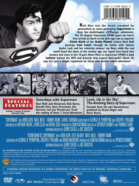 Superman: The Theatrical Serials Collection