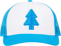 Alternative view 1 of Gravity Falls Tree Blue Trucker Hat