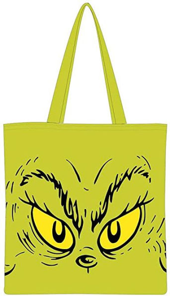 Grinch Canvas Tote