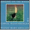 Singing on the Water: Piano Barcarolles