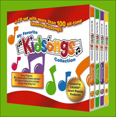 Kidsongs My Favorite Kidsongs Collection By Kidsongs