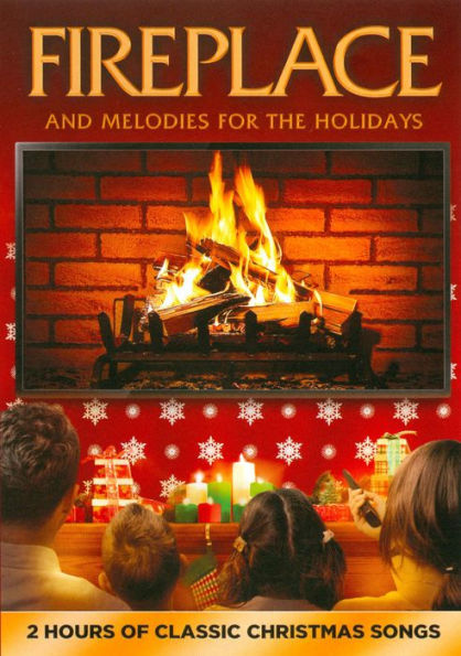 Fireplace and Melodies for the Holidays