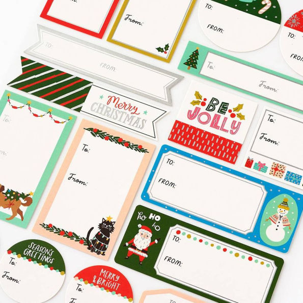 Be Jolly Christmas Gift Labels