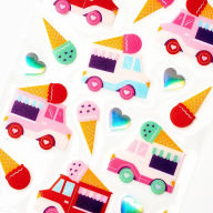 Title: Ice Cream Truck Stickers