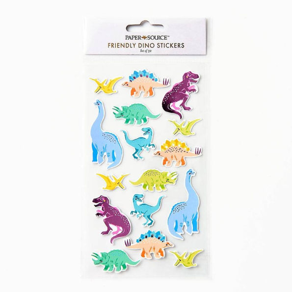 Friendly Dino Stickers