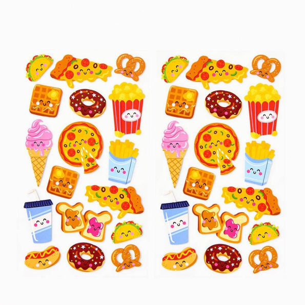 Fun Food Stickers