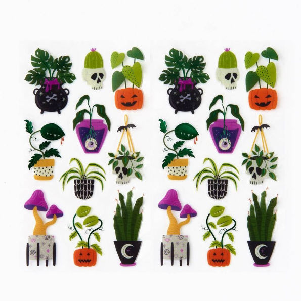 Spooky Plant Stickers