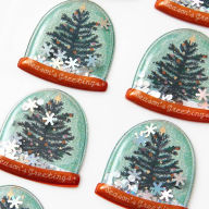 Title: Tree Snowglobe Shaker Stickers