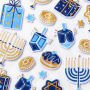 Hanukkah Icons Puffy Stickers