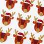 Santa Reindeer Stickers