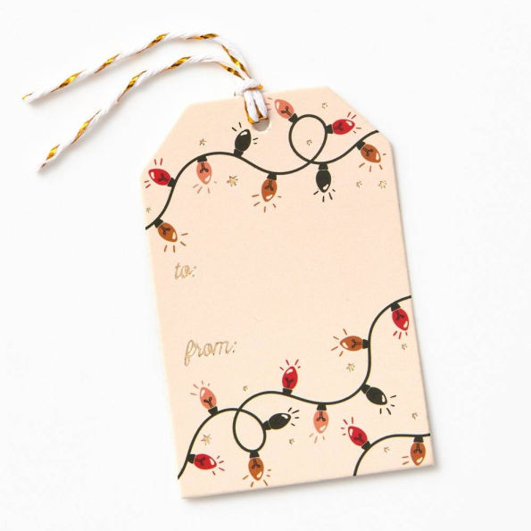 String Lights Gift Tags