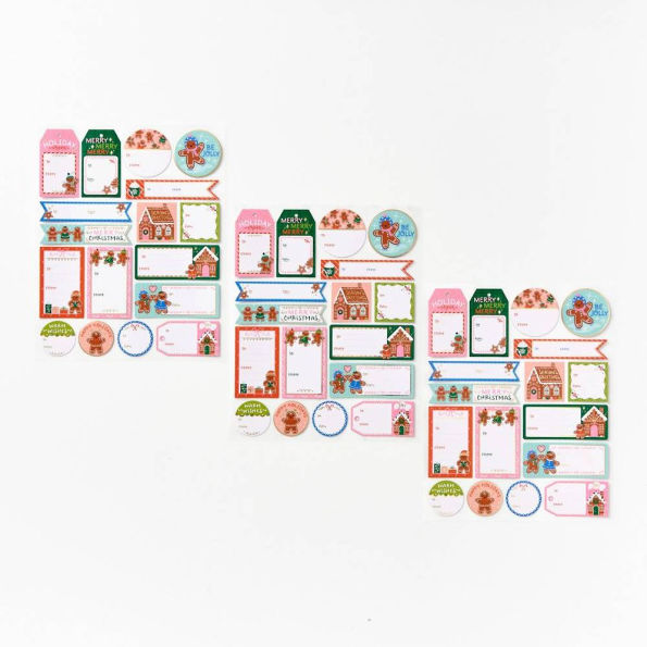 Gingerbread Delight Gift Labels