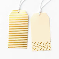 Title: Stripe and Dot Gift Tags