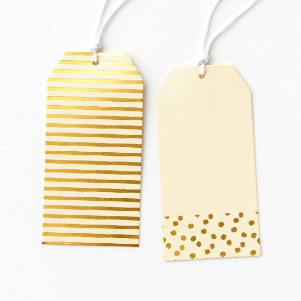 Stripe and Dot Gift Tags