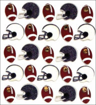 Title: Sticko 473485 Jolees Mini Repeats Stickers-Footballs and Helmets - Pack of 3