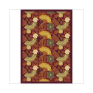 Title: Joy Carpets 1570G-05 Pacific Rim Rust 10 ft.9 in. x 13 ft.2 in. 100 Pct. STAINMASTER Nylon Machine Tufted- Cut Pile Nature Rug