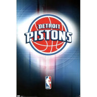 Title: Poster Detroit Pistons 2010 Logo Sports Poster Print - 22x34