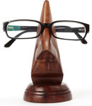 Alternative view 1 of Mango Wood Nose Eyeglass Holder