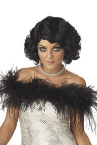 Title: California Costume Collections 70555CC Adult Black Cabaret Wig