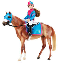 Title: Breyer Traditional Series - Let's Go Racing Model Horse & Doll