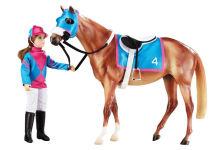 Alternative view 2 of Breyer Traditional Series - Let's Go Racing Model Horse & Doll