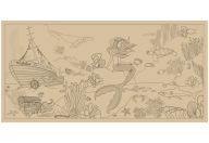 Title: Lullubee Giant Coloring Mural - Ocean World