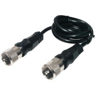 Title: Barjan 300-56504 Coax Cable, 18-Ft Rg58 With Pl259 Plug