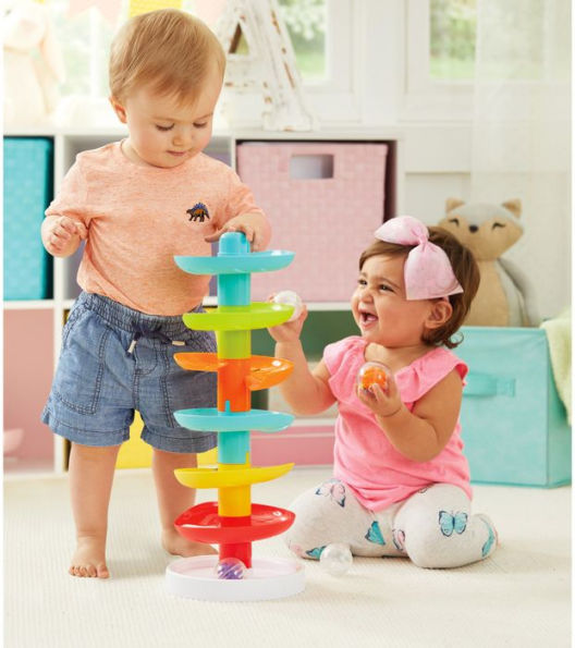 Kidoozie Whirl 'n Go Ball Tower - Interactive Developmental Toy for Children Ages 9-24 months