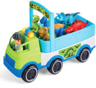 Title: Kidoozie Dino Adventure Hauler. Dinosaur & Vehicle Play for your Toddler or Preschooler.