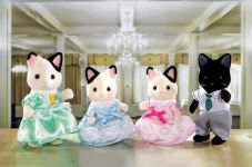 Alternative view 2 of Calico Critters Tuxedo Cat Family