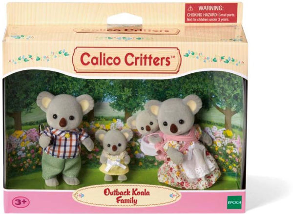 Calico Critters Ellswood Elephant Family Baby Twin Set 6 Figures