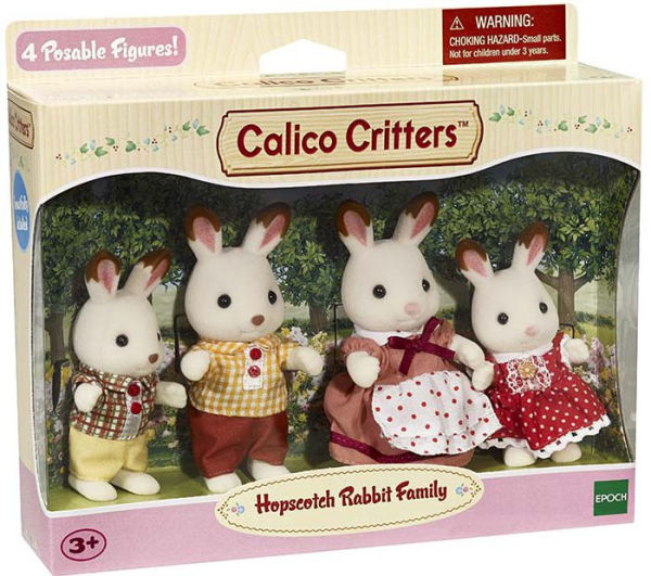 Calico Critters - Hopscotch Rabbit Family