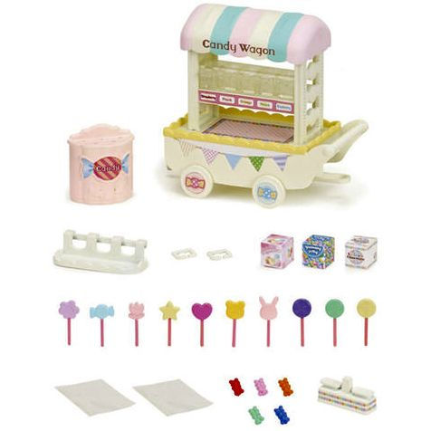 Calico Critters Candy Wagon