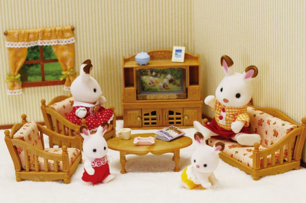 Calico critters living store room