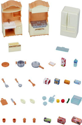 calico critters kitchen play set