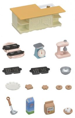 calico critters kitchen island